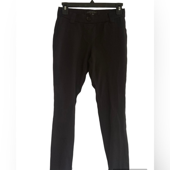 THEORY Black Viscose Blend Pants Size Small - Picture 1 of 7